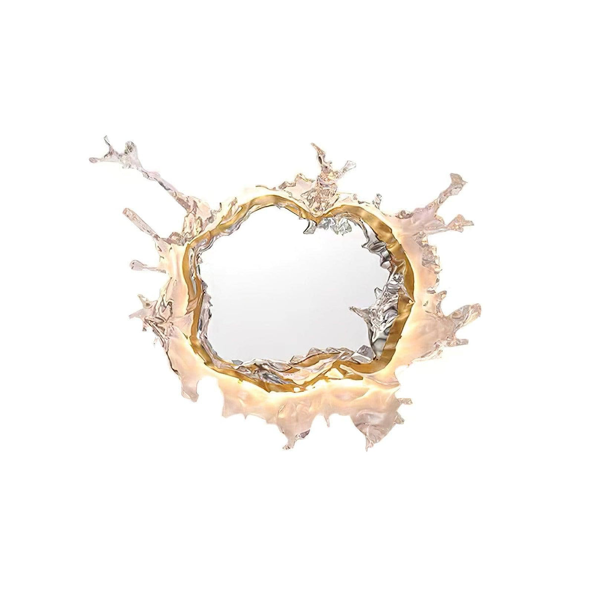 Nøordka Light Bespoke Wall Light Fixture Water Drop Contemporary Mirrored Glass Wall Sconce