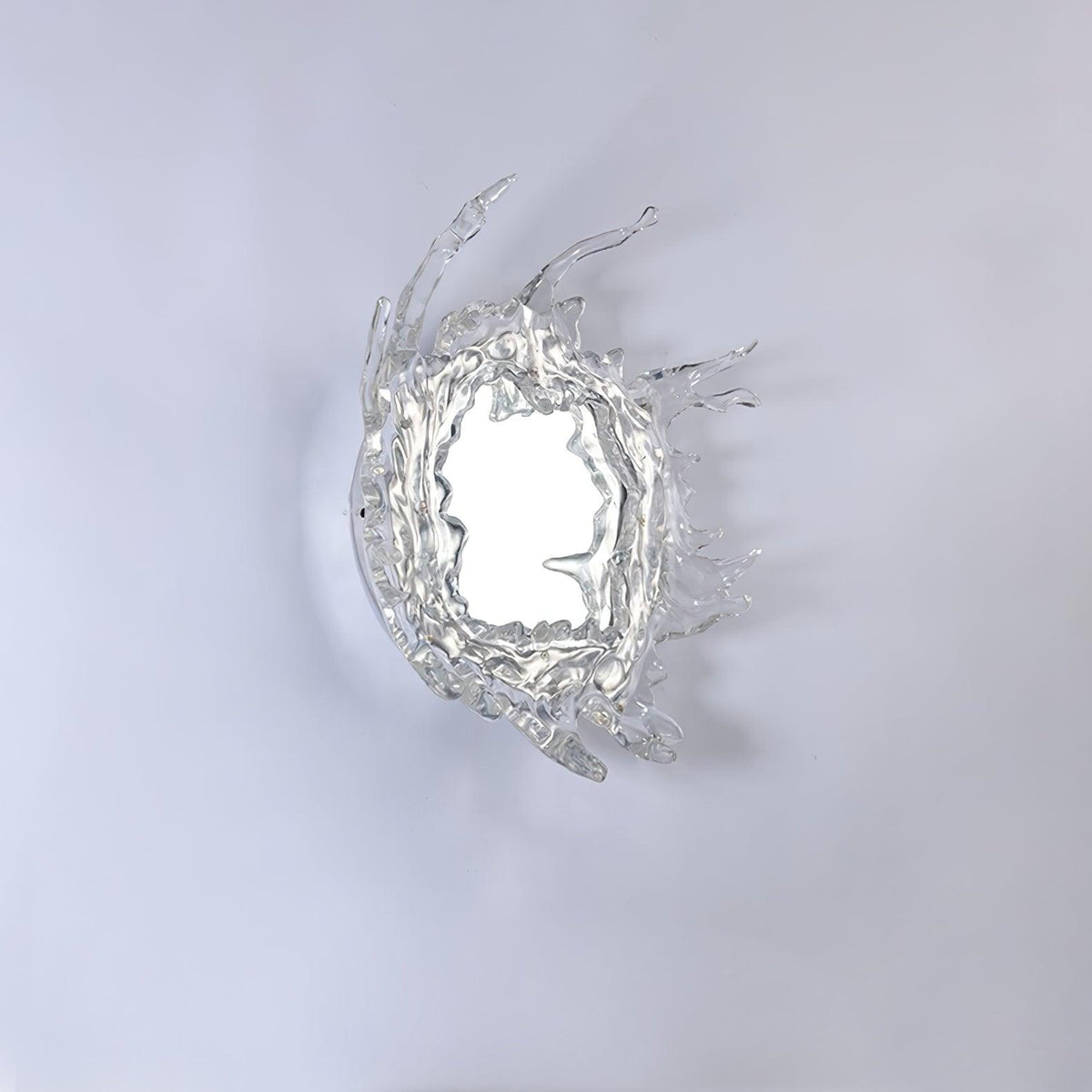 Nøordka Light Bespoke Wall Light Fixture Water Drop Contemporary Mirrored Glass Wall Sconce