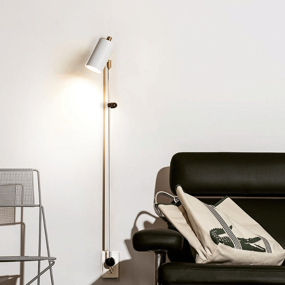 Nøordka Light Bespoke Wall Light Fixture White Contemporary Lighting Design Wall Sconce