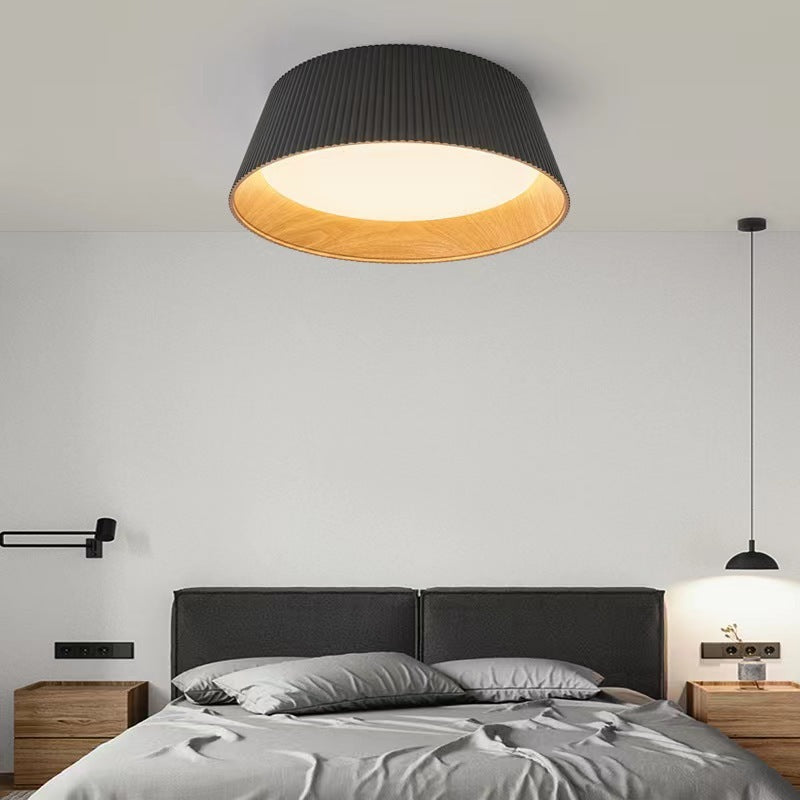 Nøordka Light Ceiling Light Fixtures Black / Three Color Full Spectrum Flush-Mount Ceiling Light Italian Minimalistic