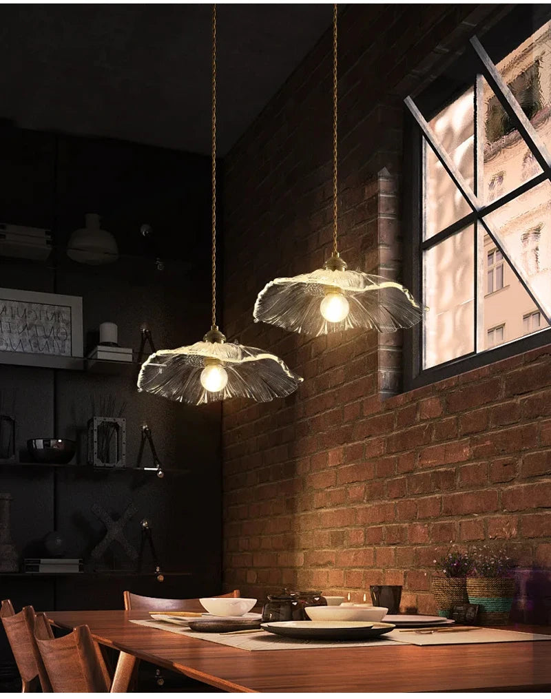 Nøordka Light Ceiling Light Fixtures Colorful Glass Pendant Light Fixture