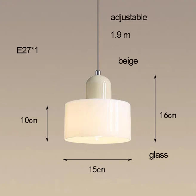 Nøordka Light Ceiling Light Fixtures Contemporary Colorful Glass Pendant Light