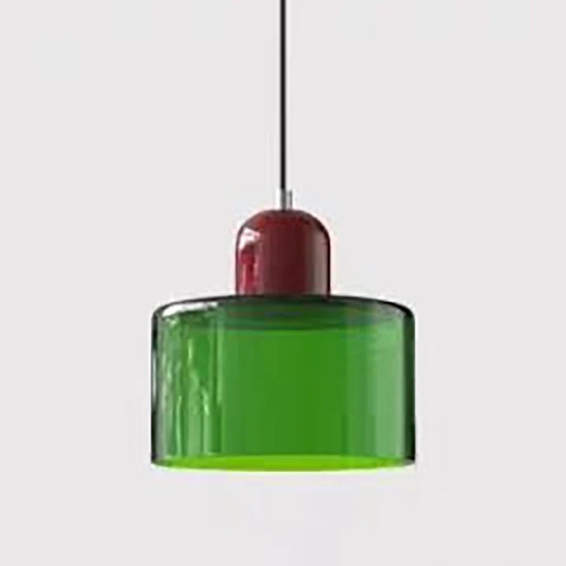 Nøordka Light Ceiling Light Fixtures Contemporary Colorful Glass Pendant Light