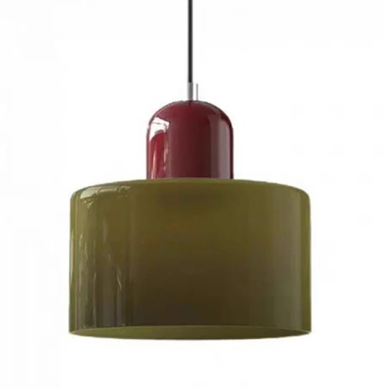 Nøordka Light Ceiling Light Fixtures Contemporary Colorful Glass Pendant Light