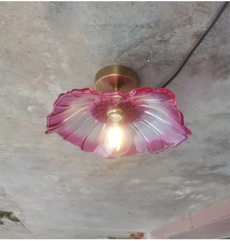 Nøordka Light Ceiling Light Fixtures D Colorful Glass Pendant Light Fixture