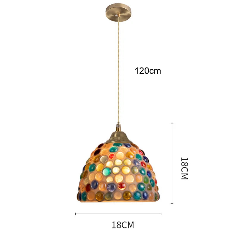 Nøordka Light Ceiling Light Fixtures D / Warm White Mediterranean Sea Shell Pendant Light Fixture