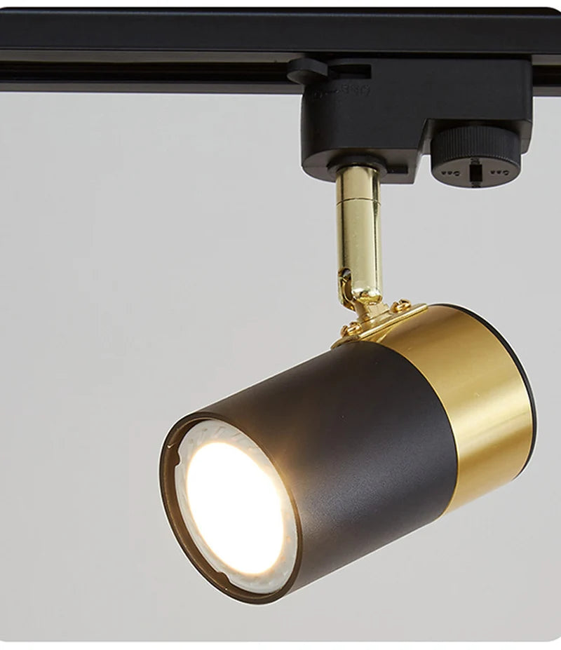 Nøordka Light Ceiling Light Fixtures Industrial Track Light Spotlight Fixture