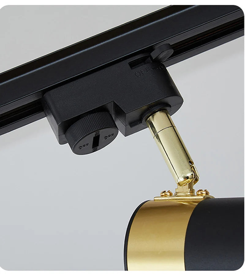 Nøordka Light Ceiling Light Fixtures Industrial Track Light Spotlight Fixture