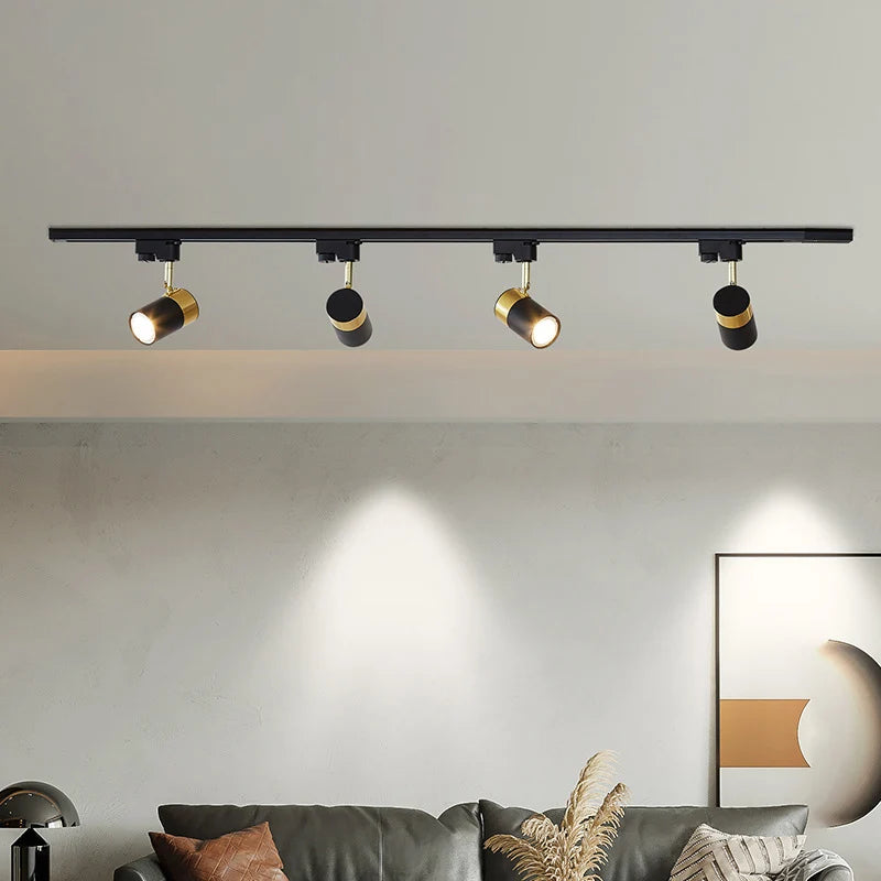 Nøordka Light Ceiling Light Fixtures Industrial Track Light Spotlight Fixture