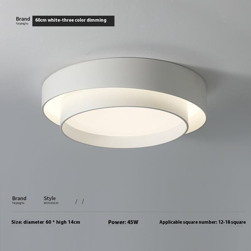 Nøordka Light Ceiling Light Fixtures Minimalist Creative Flush-Mount Ceiling Light for Bedroom