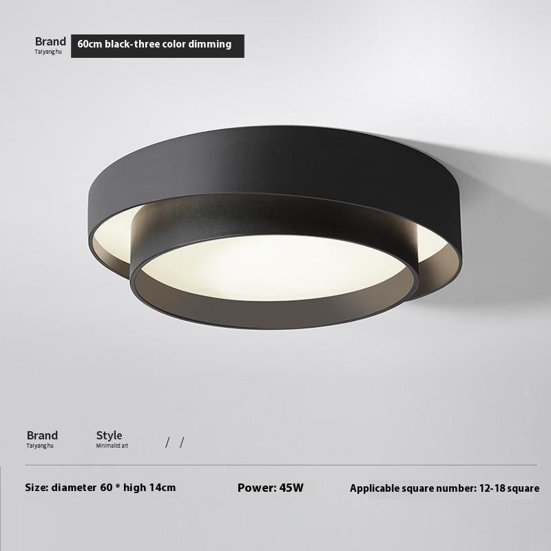 Nøordka Light Ceiling Light Fixtures Minimalist Creative Flush-Mount Ceiling Light for Bedroom