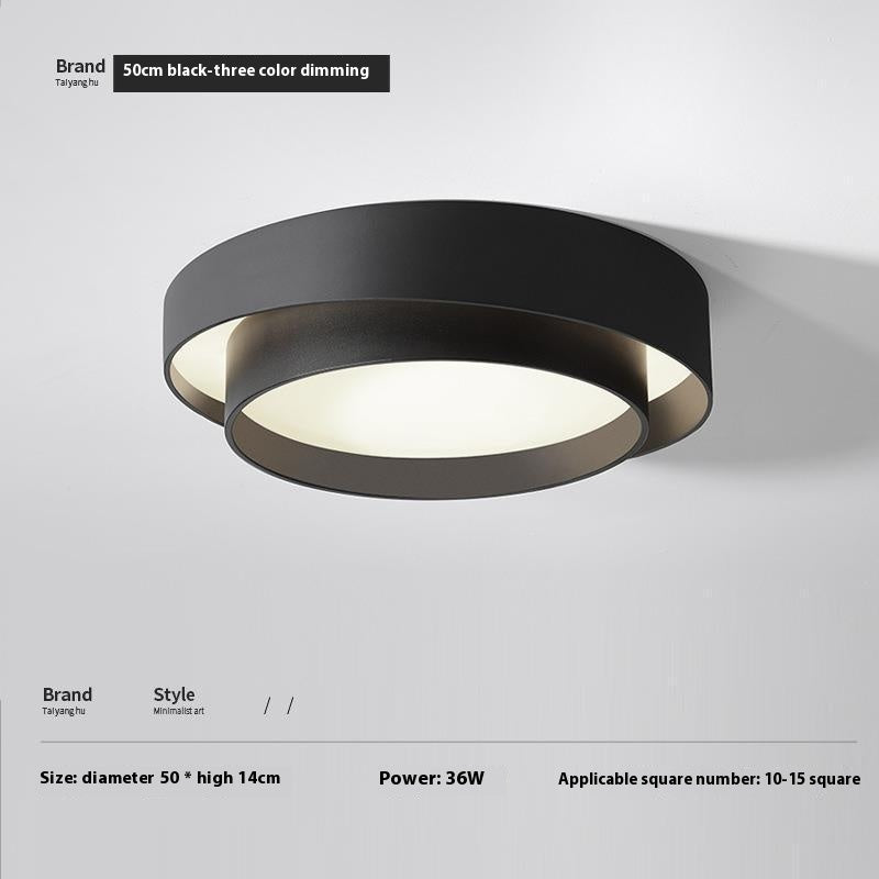 Nøordka Light Ceiling Light Fixtures Minimalist Creative Flush-Mount Ceiling Light for Bedroom
