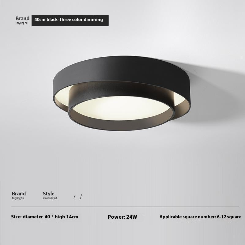 Nøordka Light Ceiling Light Fixtures Minimalist Creative Flush-Mount Ceiling Light for Bedroom