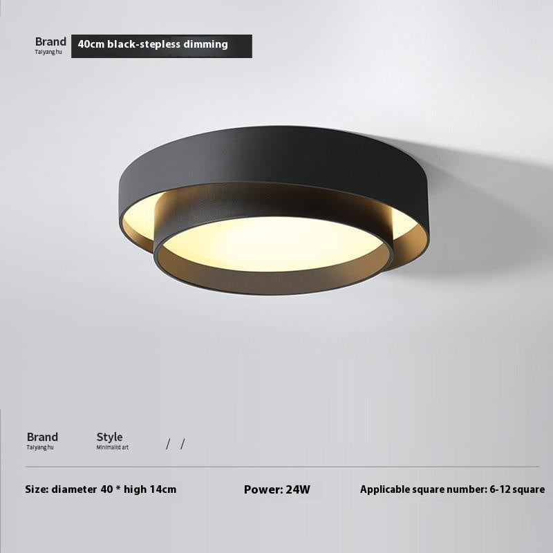 Nøordka Light Ceiling Light Fixtures Minimalist Creative Flush-Mount Ceiling Light for Bedroom