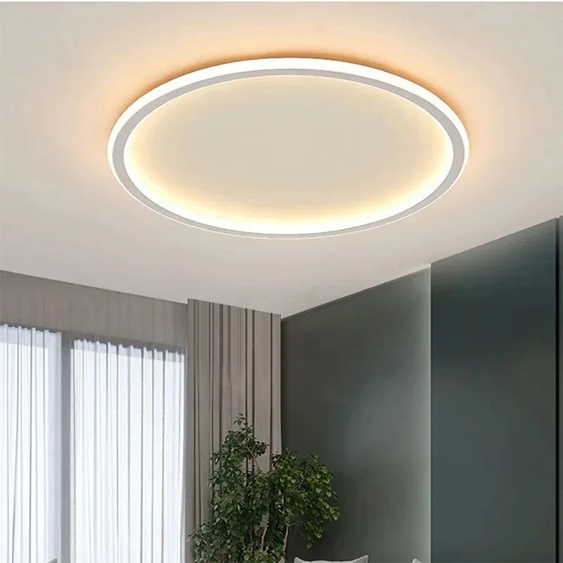 Nøordka Light Ceiling Light Fixtures Modern Dimmable Circular Flush Mount Ceiling Light