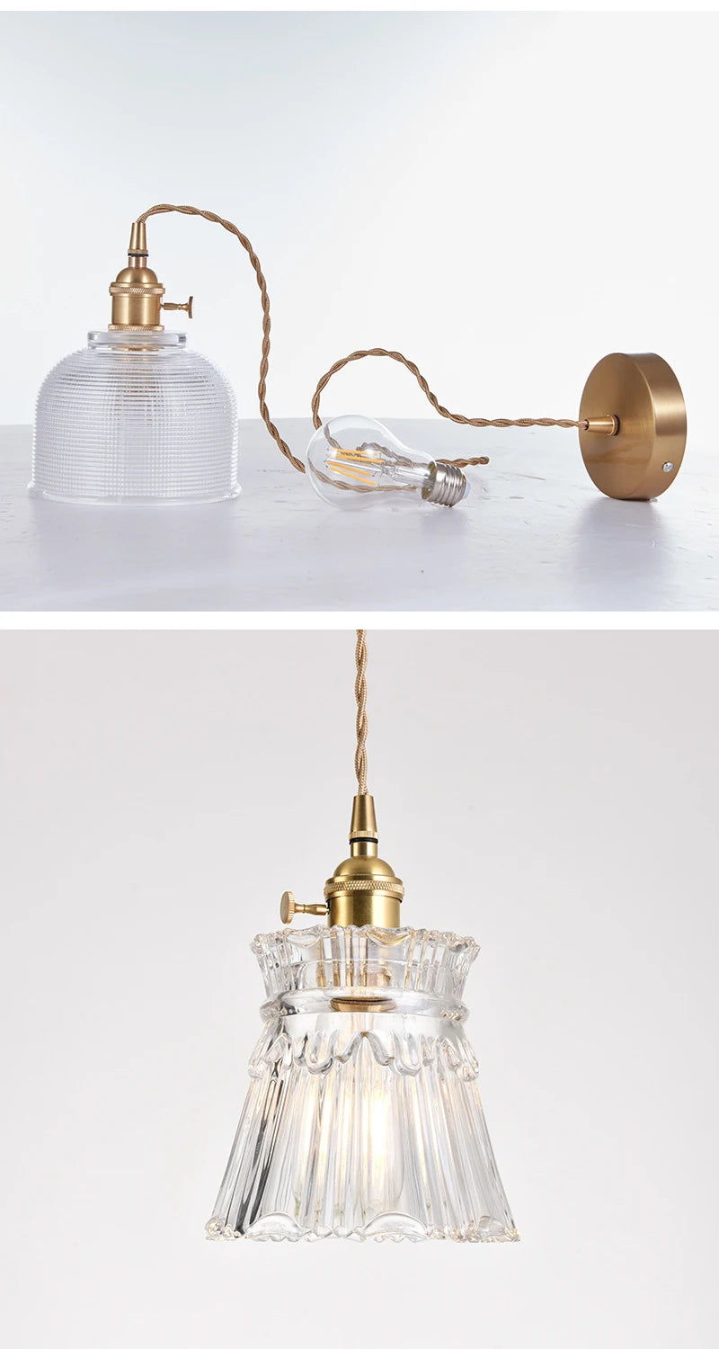 Nøordka Light Ceiling Light Fixtures Modern Glass Pendant Light for Dining Rooms, Kitchen Islands & Bars