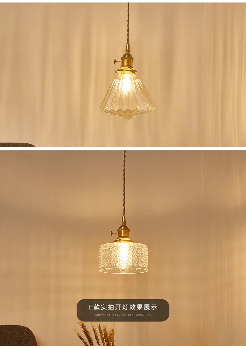 Nøordka Light Ceiling Light Fixtures Modern Glass Pendant Light for Dining Rooms, Kitchen Islands &amp; Bars