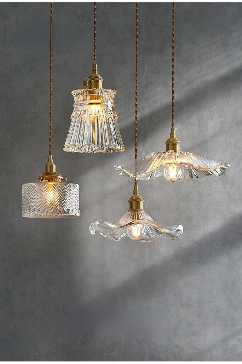 Nøordka Light Ceiling Light Fixtures Modern Glass Pendant Light for Dining Rooms, Kitchen Islands &amp; Bars