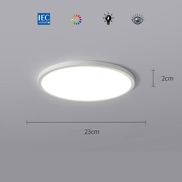 Nøordka Light Ceiling Light Fixtures Modern Simple Ultra-Thin Round Flush-Mount Ceiling Light