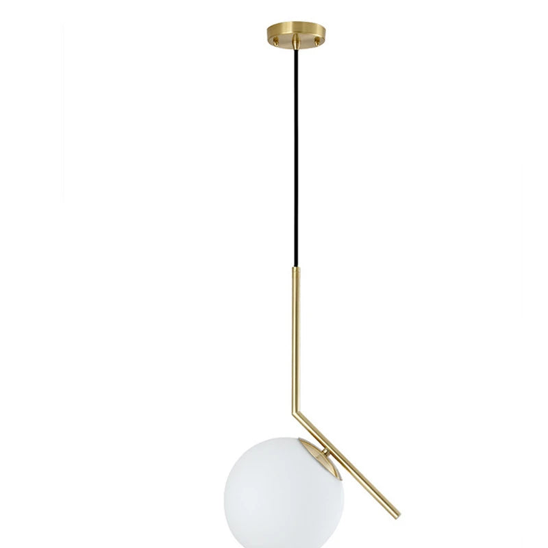 Nøordka Light Ceiling Light Fixtures Nordic Circular Globe Pendant Light Fixture