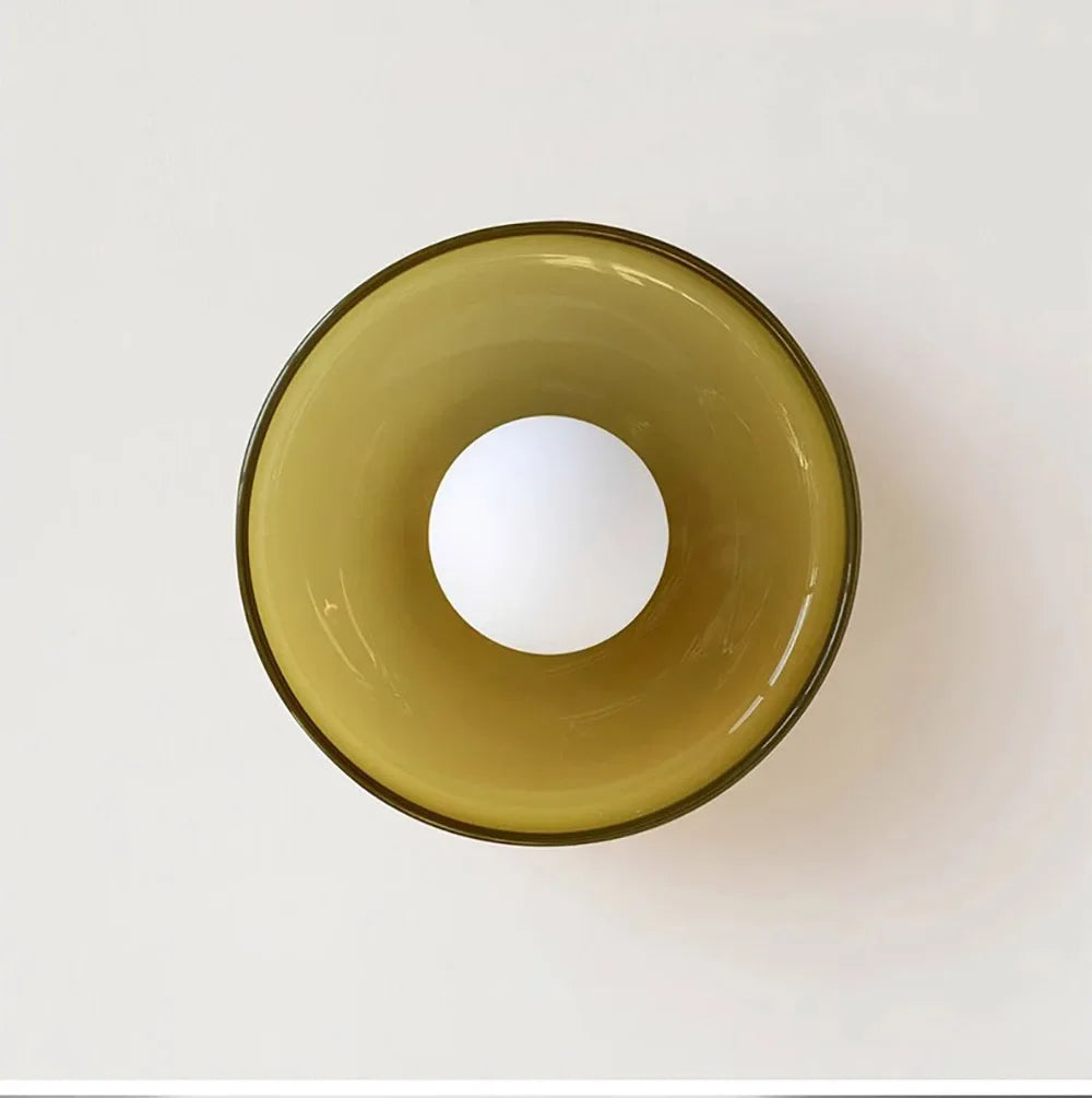 Nøordka Light Ceiling Light Fixtures Tawny / Use Your Own Classic Vintage Style Glass Indoor Ceiling Lamp