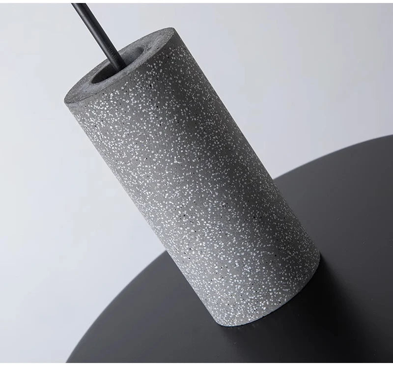 Nøordka Light Ceiling Light Fixtures Vintage Concrete Tone Pendant Light Fixture