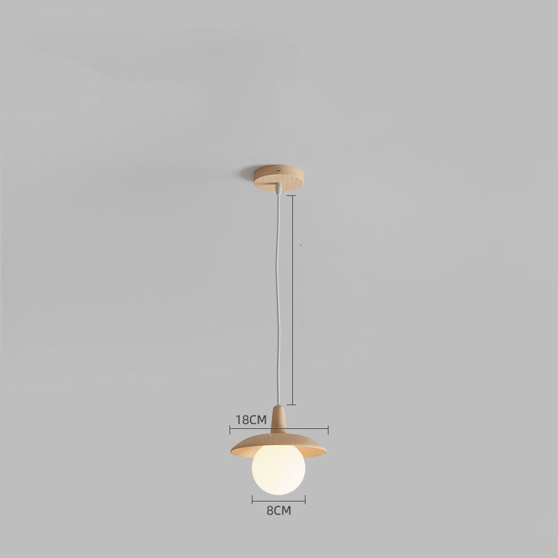 Nøordka Light Ceiling Light Fixtures Warm Light Chandelier Simple Personality Log Wind Flush-Mount Ceiling Light