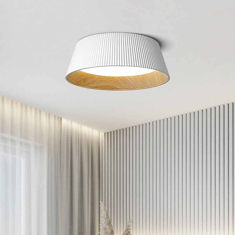Nøordka Light Ceiling Light Fixtures White / Three Color Full Spectrum Flush-Mount Ceiling Light Italian Minimalistic