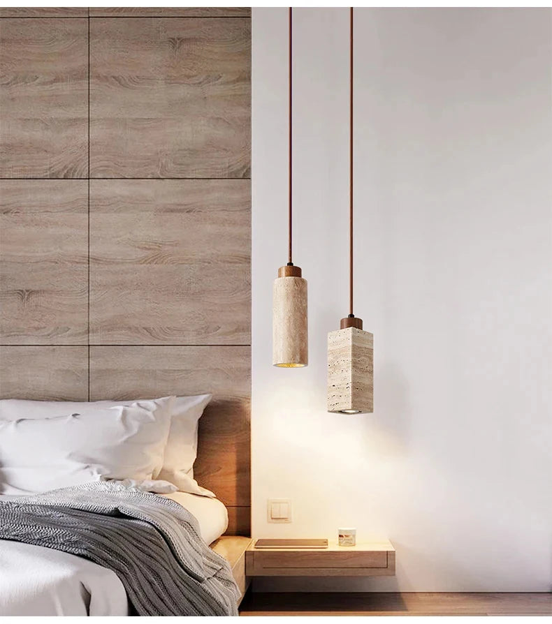 Nøordka Light Ceiling Light Fixtures Yellow Marble Pendant Light Fixture