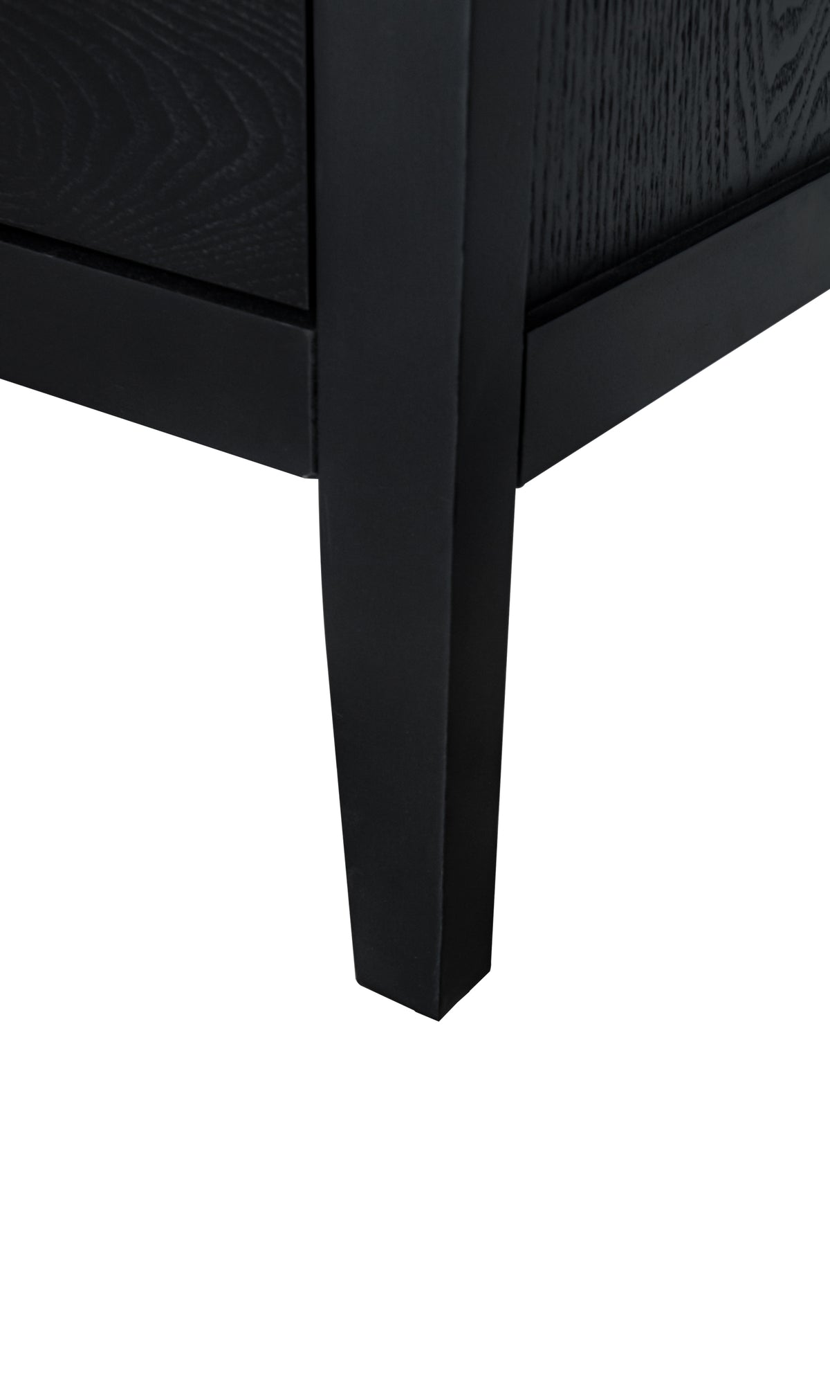 Nøordka Light Dresser Default 32" Black Hollow-Carved 3 Drawer Cabinet &amp; Dresser with Metal Handling