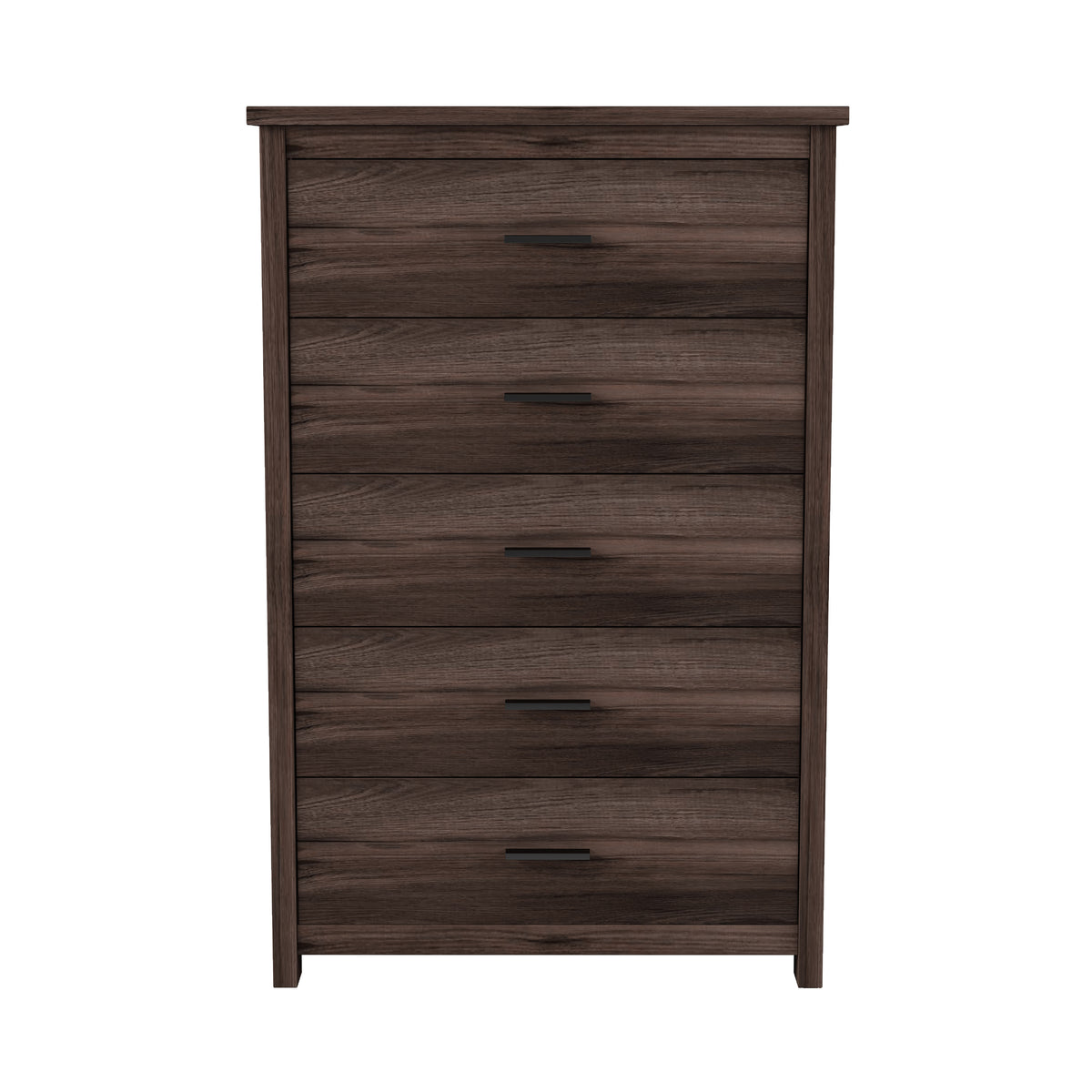 Nøordka Light Dresser Default 32" Dark Walnut Retro American Country Style Wooden Dresser
