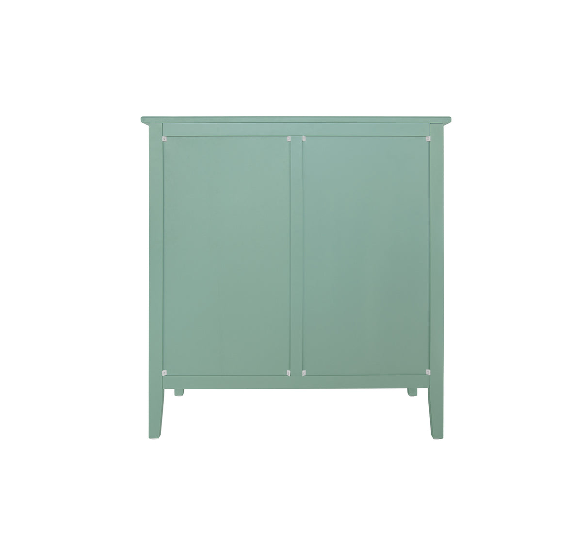 Nøordka Light Dresser Default 32" Light Green Hollow-Carved 3 Drawer Cabinet Dresser with Metal Handling