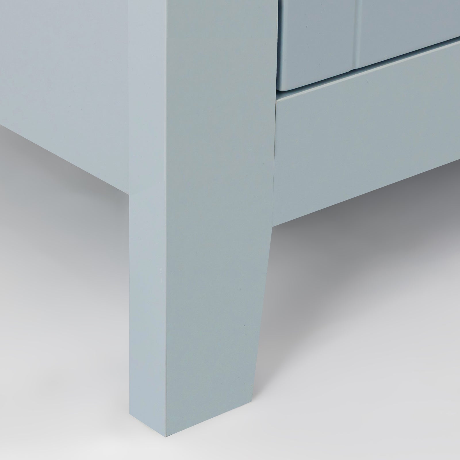 Nøordka Light Dresser Default 50" Grayish Blue Solid Wood Drawer Dresser Cabinet