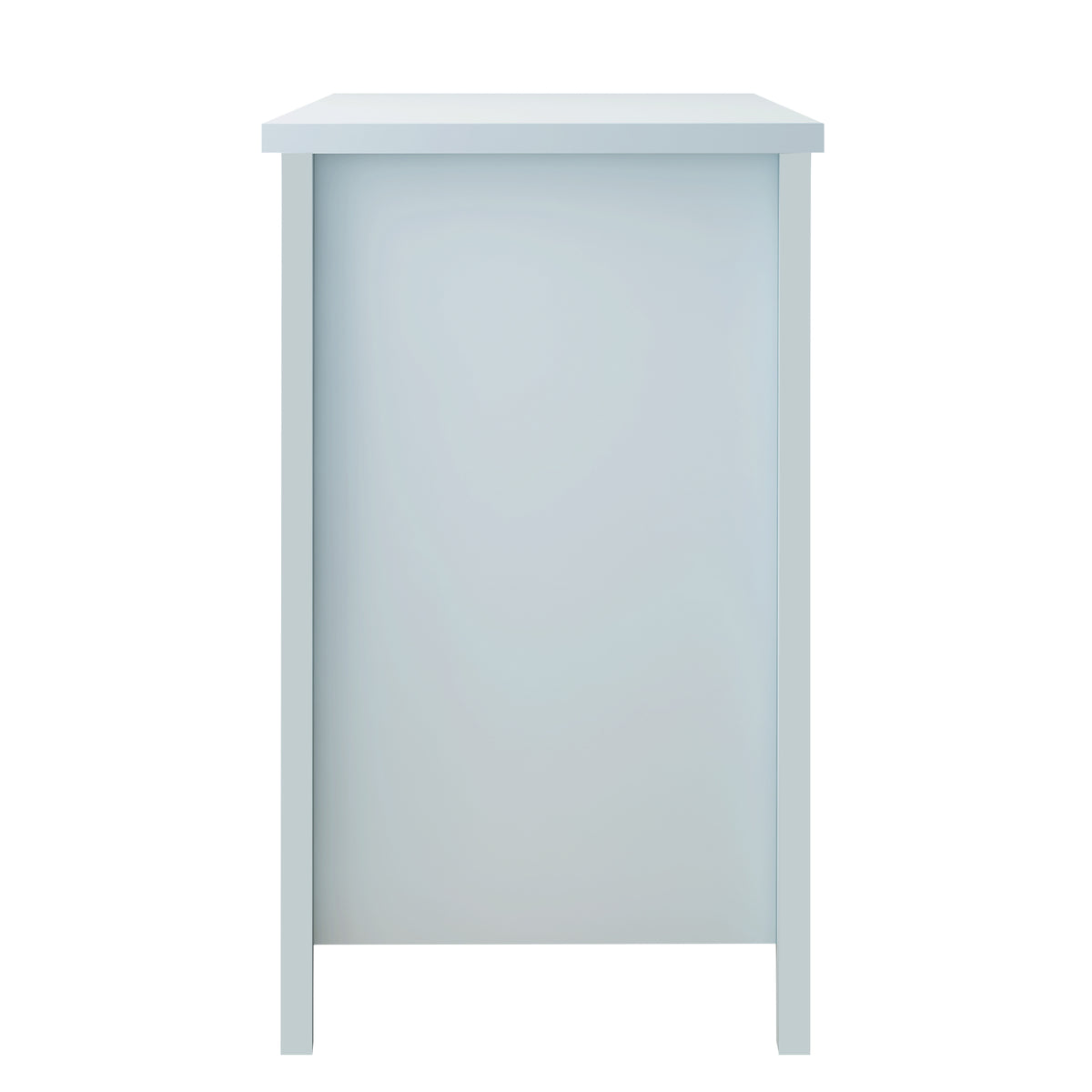 Nøordka Light Dresser Default 50" Grayish Blue Solid Wood Drawer Dresser Cabinet