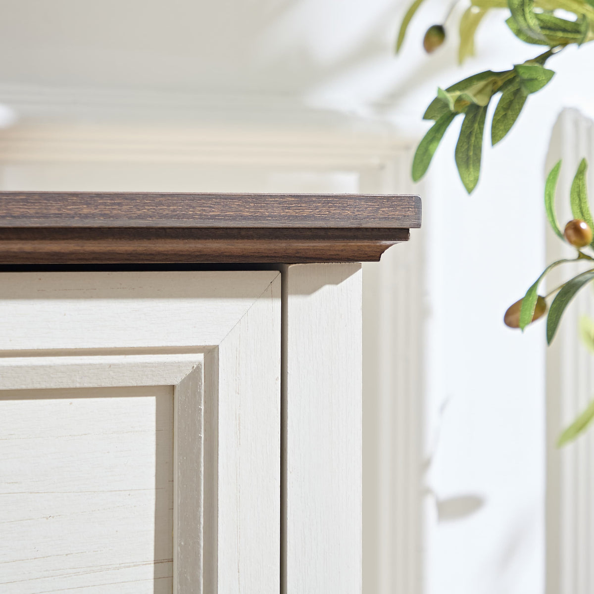 Nøordka Light Dresser Default 55" Walnut Rustic Farmhouse 7 Drawer Dresser