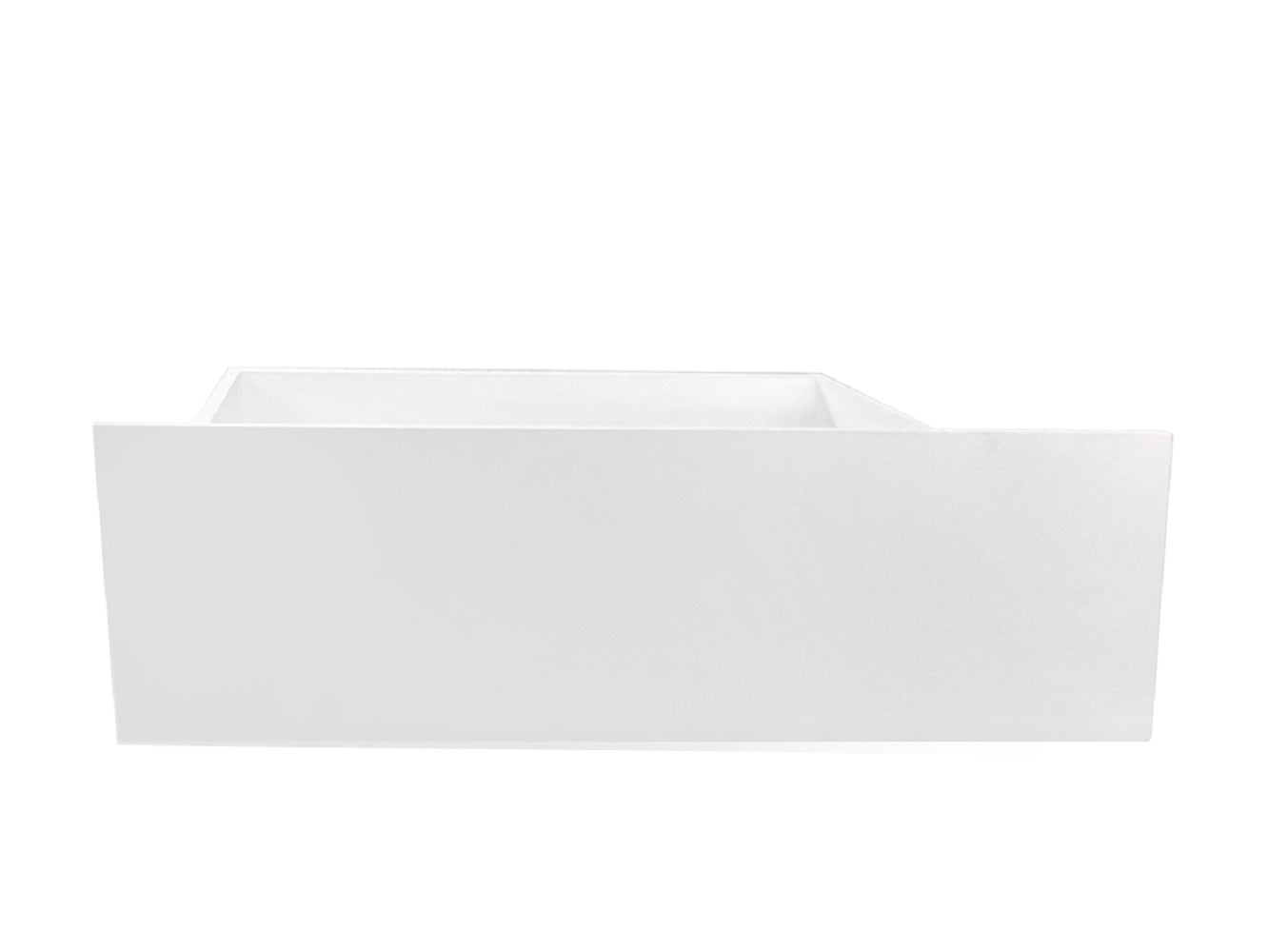 Nøordka Light Dresser Default 55" White Simple 6 Drawer Double Dresser