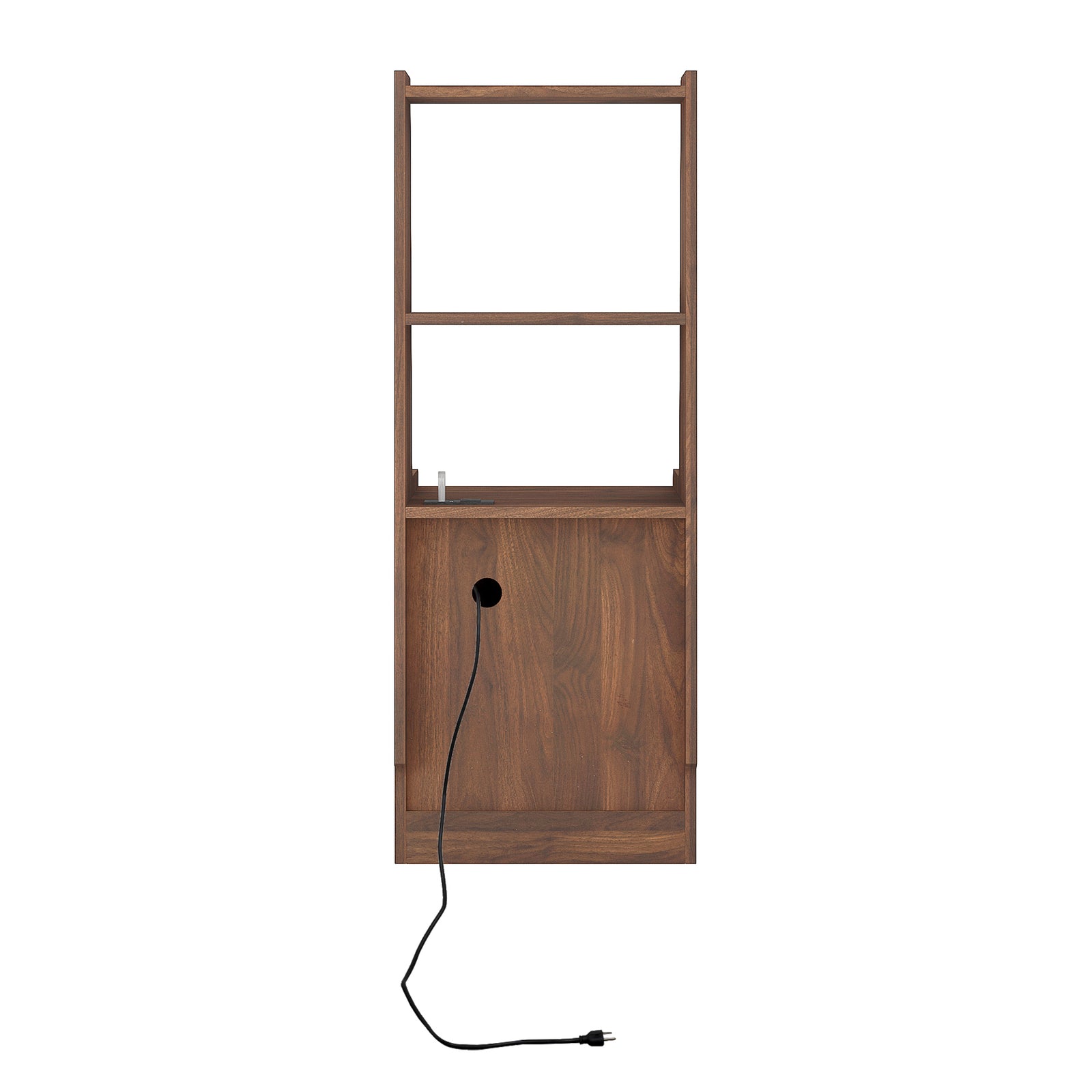 Nøordka Light Nightstand Default 16" Wood Smart Nightstand with Charging Station & Night Light