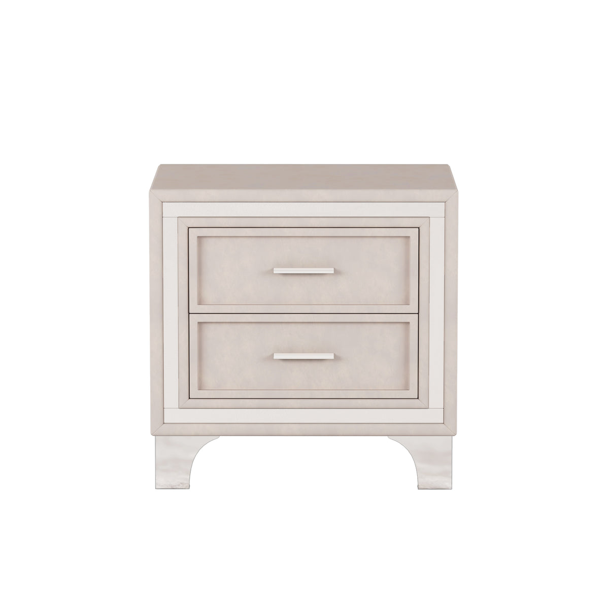 Nøordka Light Nightstand Default Beige Mid Century Modern Nightstand &amp; Bedside Table