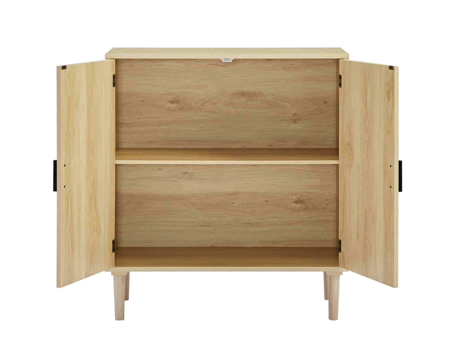 Nøordka Light Sideboard Default 35" Natural Tone Rattan Door Kitchen Cabinet