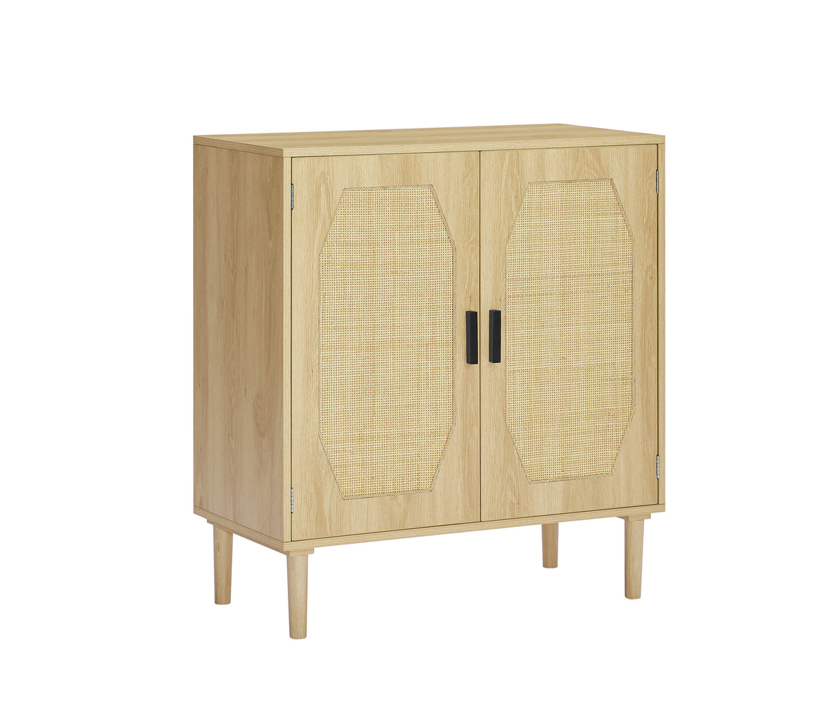 Nøordka Light Sideboard Default 35" Natural Tone Rattan Door Kitchen Cabinet