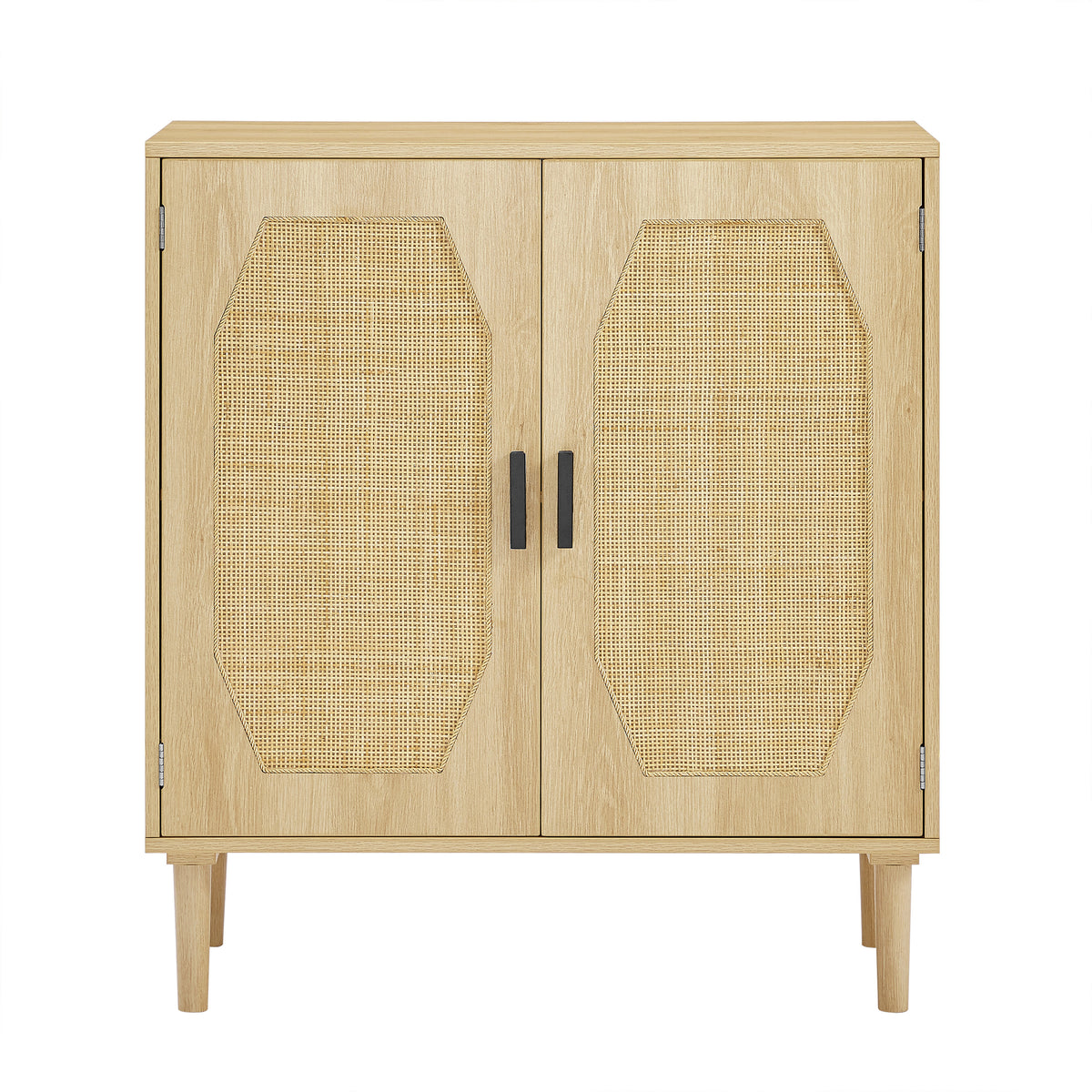 Nøordka Light Sideboard Default 35" Natural Tone Rattan Door Kitchen Cabinet