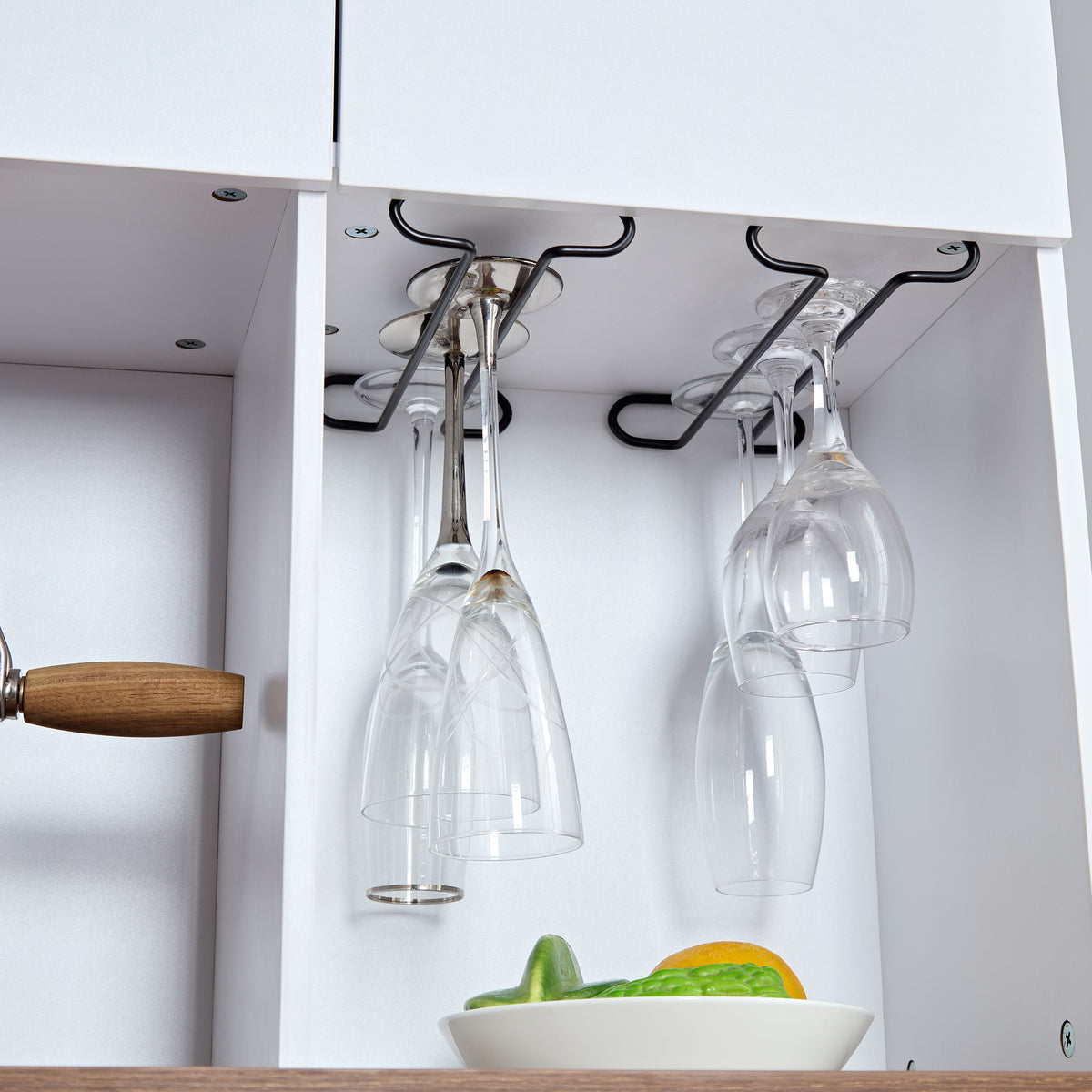 Nøordka Light Sideboard Default 40" White Farmhouse Coffee Bar &amp; Wine Cabinet Unit