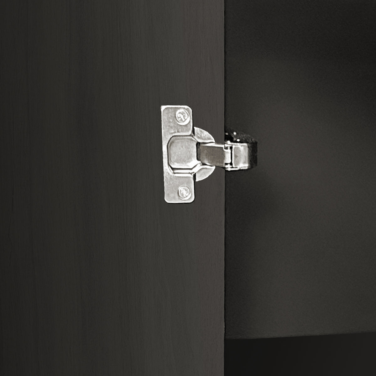 Nøordka Light Sideboard Default 50" Mid Century Modern Curved Sideboard With Adjustable Shelving