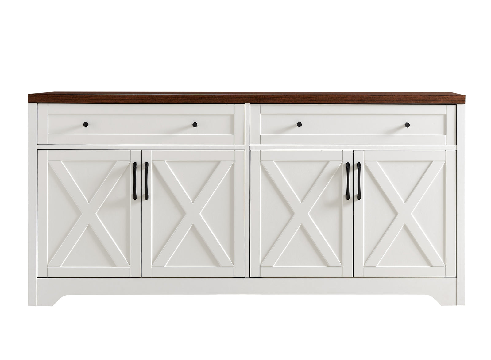 Nøordka Light Sideboard Default 61" TV Stand & Entertainment Center With Storage Space