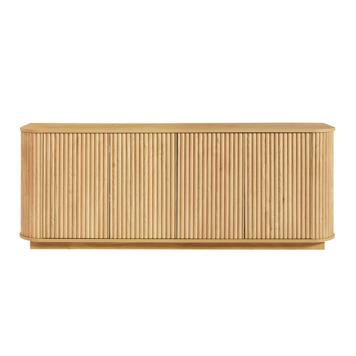 Nøordka Light Sideboard Default 64" Neutral Tone Contemporary Wooden Sideboard &amp; TV Stand