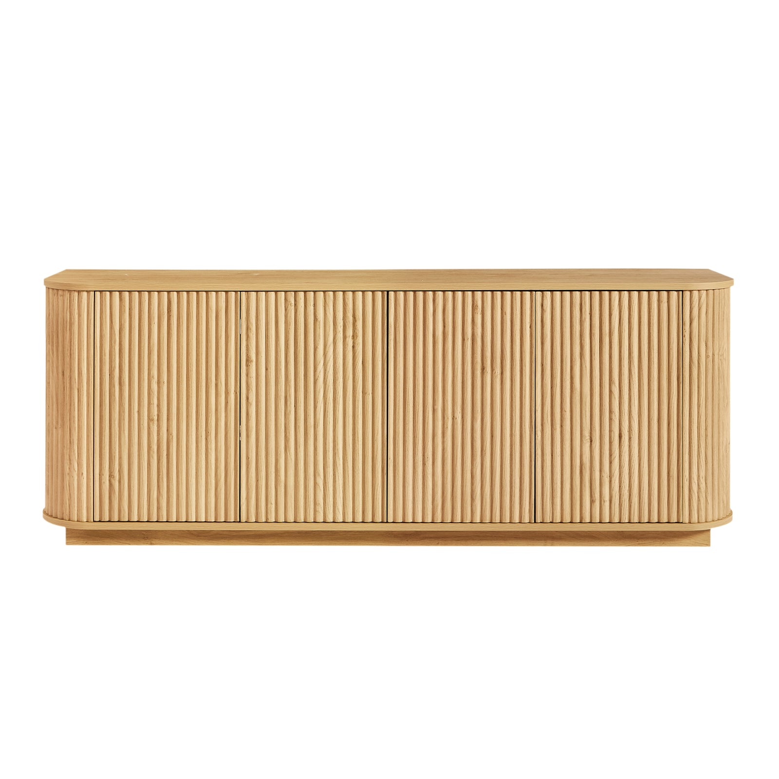 Nøordka Light Sideboard Default 64" Neutral Tone Contemporary Wooden Sideboard & TV Stand