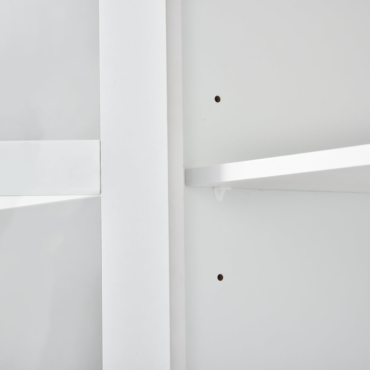 Nøordka Light TV Stand Default 105" White Entertainment Wall Unit with Bridge Modern TV Console Table for TVs Up to 70"