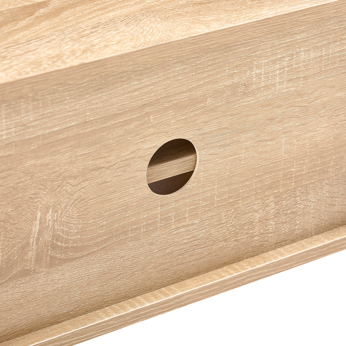 Nøordka Light TV Stand Default 55" Solid Wood Rattan TV Stand With Double Sliding Doors