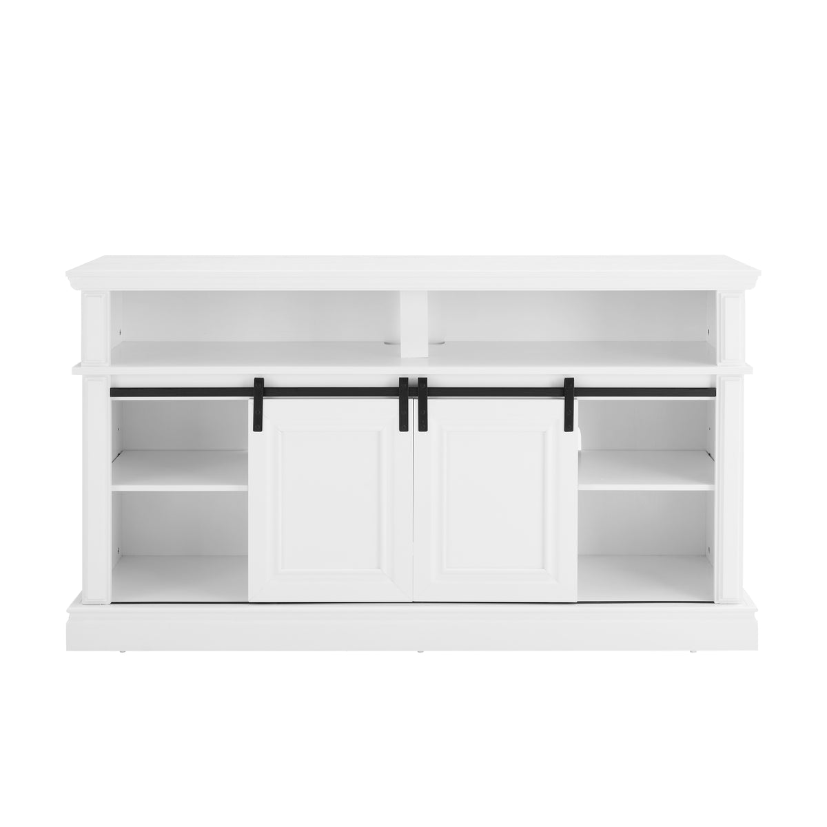 Nøordka Light TV Stand Default 60" Antique White Mid Century Modern TV Stand &amp; Media Console Table