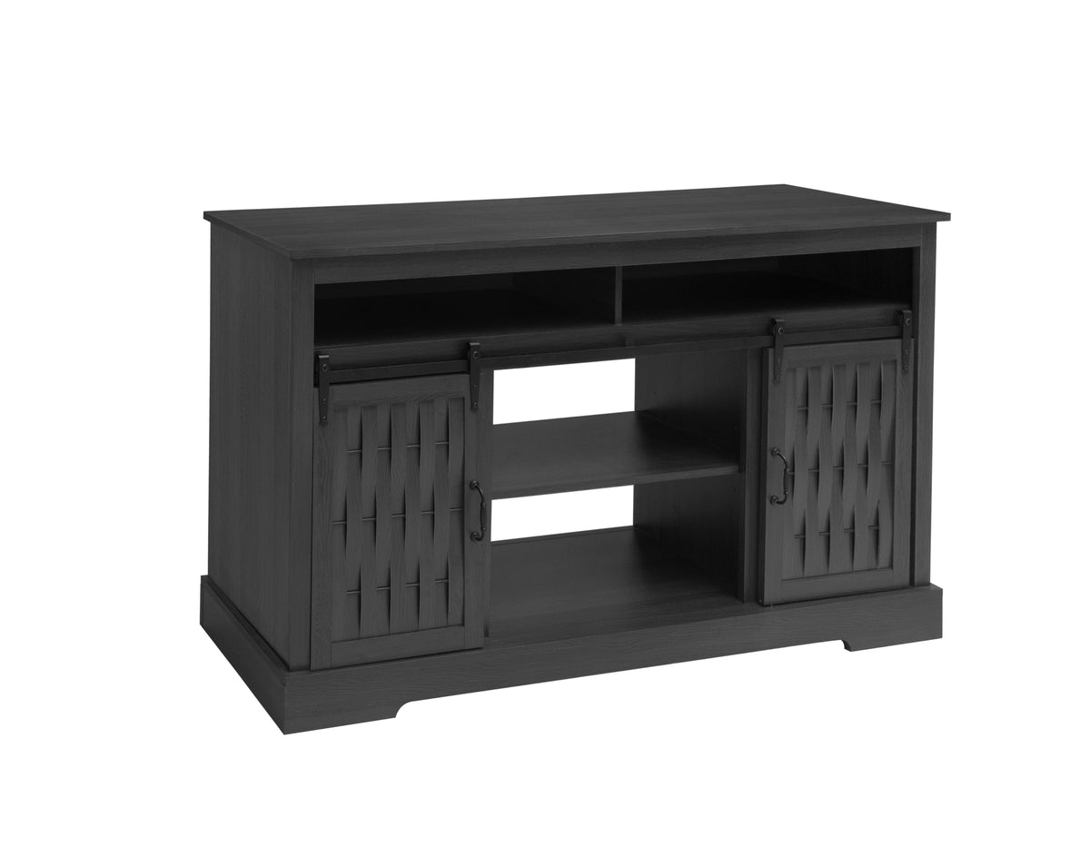 Nøordka Light TV Stand Default 60" Dark Gray Fireplace TV Stand for TVs Up to 65" with 23" Electric Fireplace